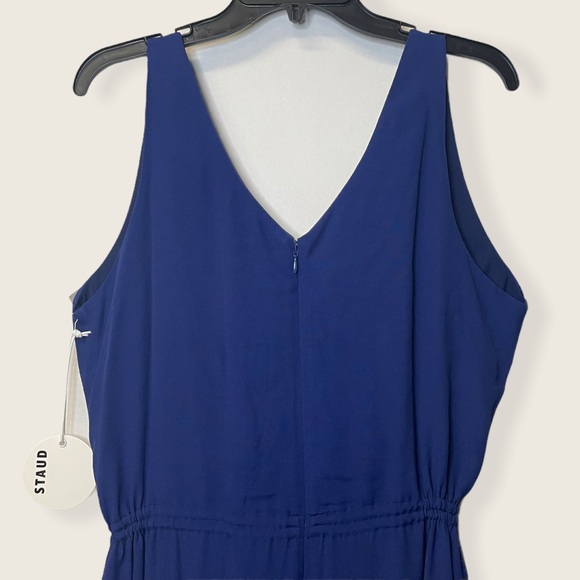 STAUD - Mint Jumpsuit - Sleeveless - Blue - Sz 12 - Picture 7 of 9